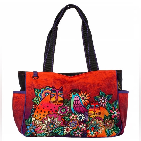 Laurel Burch Handbags - NWT! Laurel Burch “Chant D’Douseau” Medium Tote Bag